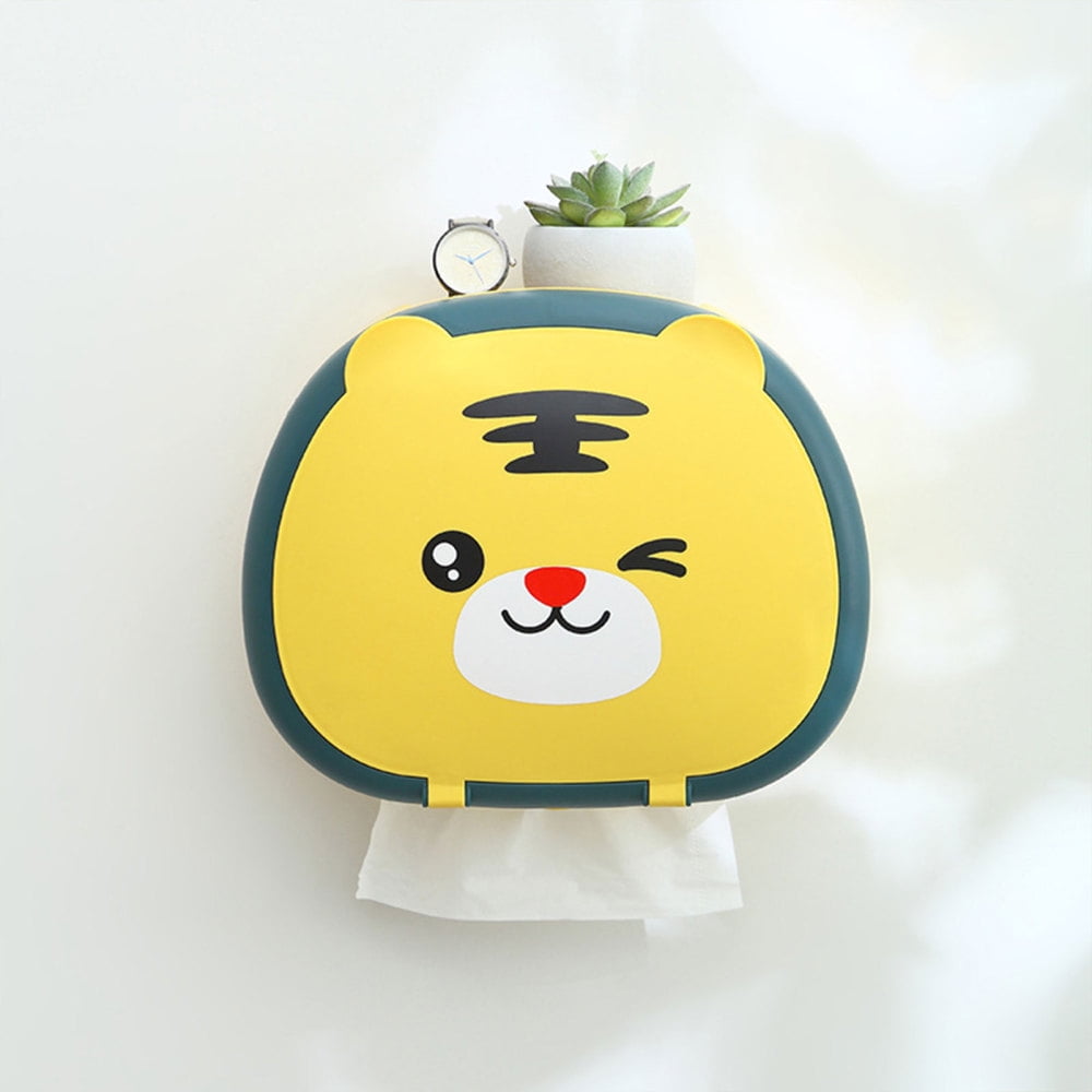 Wall Hanging Facial Tissue Holder Simple Durable Tissue Boxes for