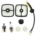 thumbnail image 2 of Air Filter Fuel Line Spark Plug Kit For ECHO SRM2100 GT2000 GT2100 PAS2000 SRM2400 SRM230 Trimmer Grommet Primer Bulb, 2 of 6