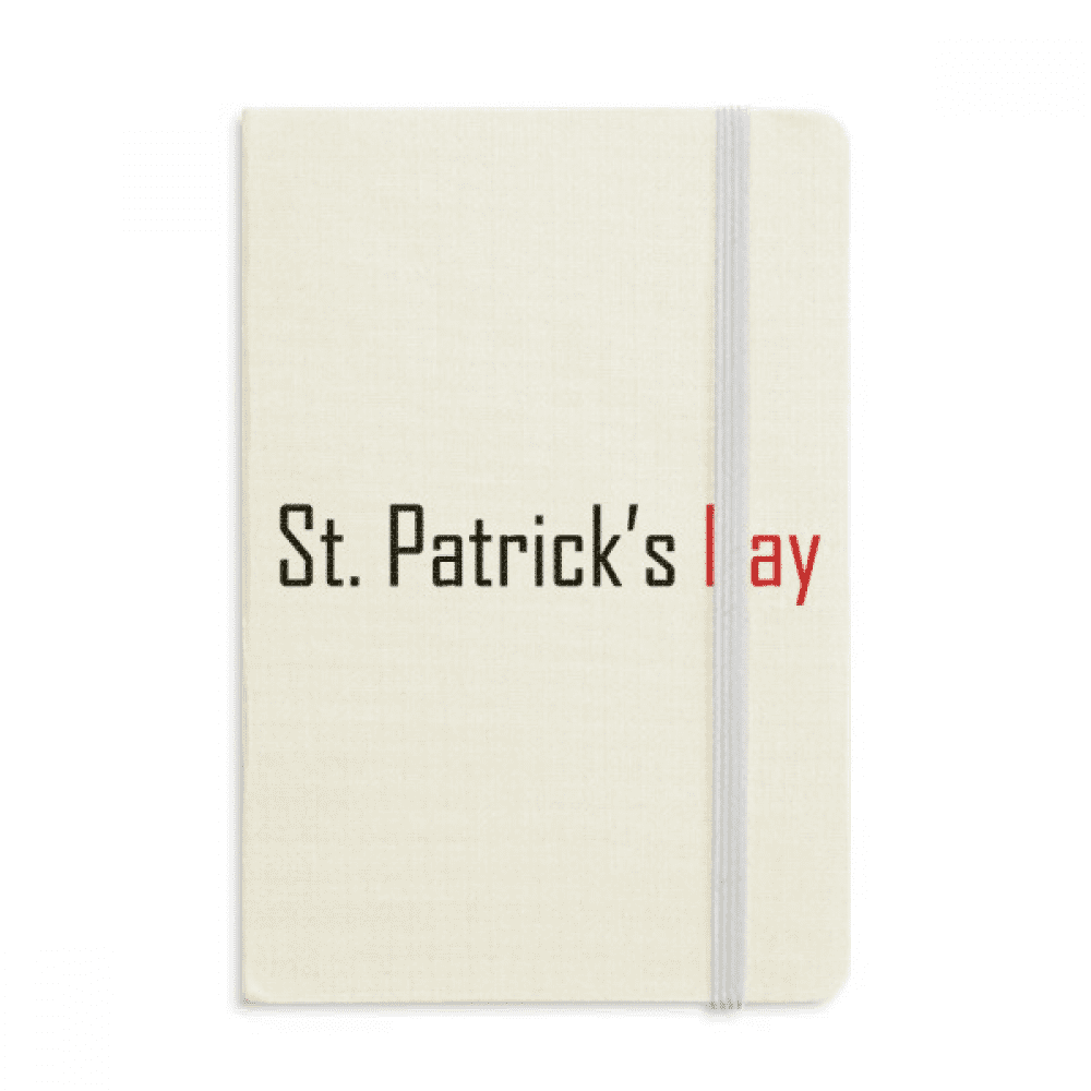 Celebrate St. Patrick鈥檚 Day Blessing Festival Notebook Official Fabric Hard Cover Classic Journal Diary