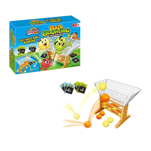 Catapulta doble de cuatro bolas Fun Catapult de escritorio para niños