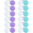 thumbnail image 1 of DAMAIE 12PCS Contact Lens Case, Colorful Contact Lens Box Left/Right Eyes Holder Container, Outdoor Mini Contact Lens Soak Storage Kit, 1 of 7