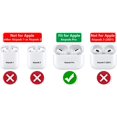 thumbnail image 2 of Étui de Chargement pour Apple Airpods Pro, Étui en Cuir PU Compatible avec Apple Airpods Pro - Noir, 2 of 7