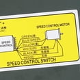 thumbnail image 3 of Motor Speed Pinpoint Regulator ABS Electric Controller Knob Transmitting Machine AC 220V90W, 3 of 5