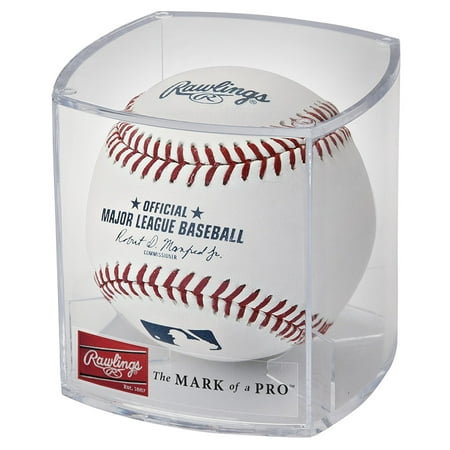 Rawlings Official 2019 MLB Baseball and Display (Best Baseballs For Autographs)