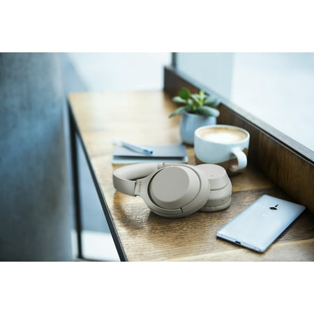 Sony - WH-1000XM3 Wireless Noise Cancelling Over-the-Ear Headphones with Google Assistant - Silver