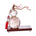 thumbnail image 3 of Estatua de calabaza china, adorno de Feng Shui, relleno de lámina dorada, figura de calabaza Hulu, escultura de resina para entrada interior de año, 3 of 8