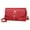 Red, variant on Crossbody Bags for Women Wristlet Wallet Phone Purse Shoulder Handbags Multifunction Card Holder