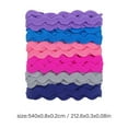 thumbnail image 2 of Minkissy 2 Roll Clothing Ornament Assorted Color Polyester Skirt Edging for Bags Clothing Accessories, 2 of 5