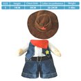 thumbnail image 2 of Disfraz de vaquero para perro con sombrero, ropa para perro, disfraz de vaquero con sombrero, ropa, disfraces de Halloween para gatos y perros pequeños, 2 of 5