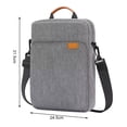 thumbnail image 4 of Delicate Tablet Sleeve Tablet Storage Bag Water-repellent Shock-resistant Oxford Fabric Anti-scratch Zipper Closure Perfect for School Travel, 4 of 8