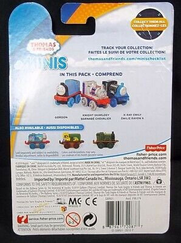 Coffret de 3 Locomotives Juets Minis Thomas et ses Amis de Collection
