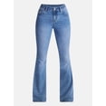 thumbnail image 5 of No Boundaries Novelty Stitch Bootcut Jeans, 32.5" Inseam, Women's 00-20, 5 of 5