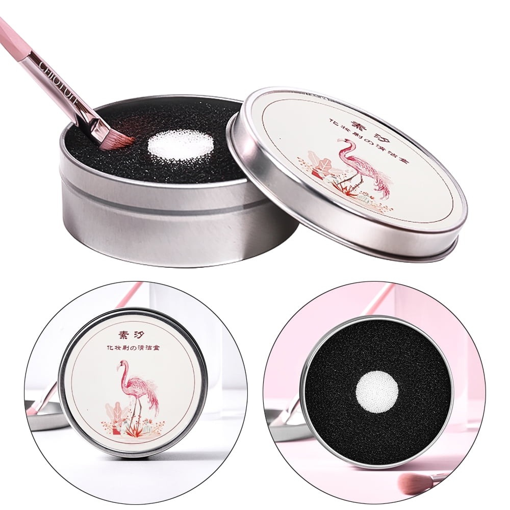 2pcs Makeup Brush Cleaner, Brush and Beauty Sponge Cleanser Remover Tool