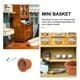 thumbnail image 3 of 1 pieza 1/12 Mini cesta trenzada de casa modelo Mini contenedor de comida Mini accesorios de muebles de casa (sin mango marrón), 3 of 8