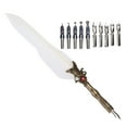 thumbnail image 1 of Feather Pen, Quill Dip Pen Calligraphy Pen  For Daily Use For Business Gift White, 1 of 8
