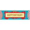 Carnival Games Party Supplies - Vinyl Birthday Banner 18" x 61"