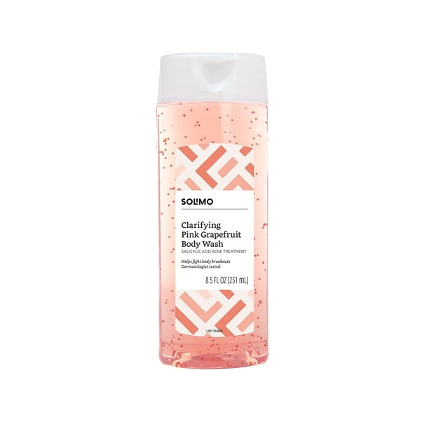 Clarifying Pink Grapefruit Body Wash, 2 Salicylic Acid Acne Treatment