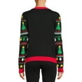 thumbnail image 3 of No Boundaries Juniors’ Christmas Sweater, 3 of 5