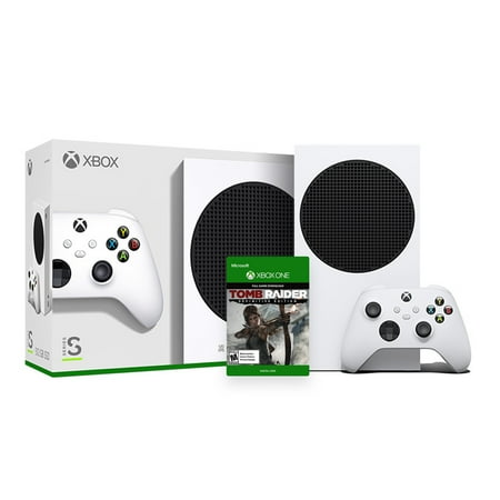 2020 New Xbox 512GB SSD Console - White Xbox Console and Wireless Controller with Tomb Raider: Definitive Edition Full Game