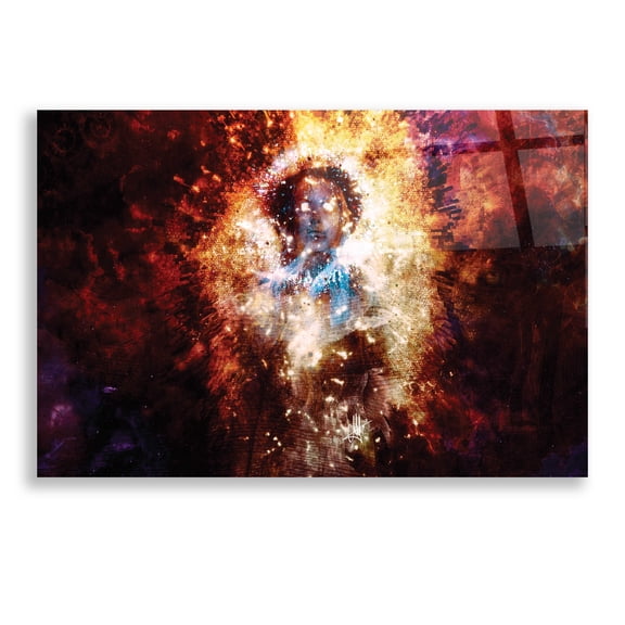 Epic Art 'The Gamer' by Mario Sanchez Nevado, Acrylic Glass Wall Art, 24"x16"
