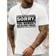 thumbnail image 1 of Camiseta gráfica lavable a máquina - Camiseta informal de cuello redondo con tejido elástico "Tengo audición selectiva, siento que no hayas sido seleccionado hoy" para hombre - Moda de verano, 1 of 5