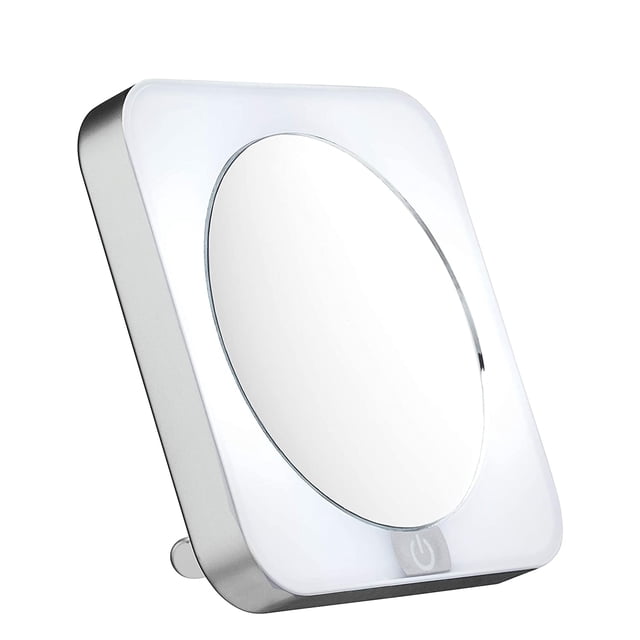 Conair Reflections LED Lighted Spot Makeup Mirror, 12x Aumento, Blanco
