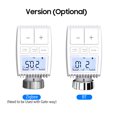 thumbnail image 2 of ZigBee Radiator Thermostat Heating Temperature Controller Tuya ZigBee 3.0 TRV Temperature Control Gauge Thermostatic Radiator, 2 of 8