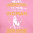 thumbnail image 3 of CafePress - Never Underestimate Woman With A German Sh T Shirt - Women's Traditional Fit Dark T-Shirt, 3 of 4