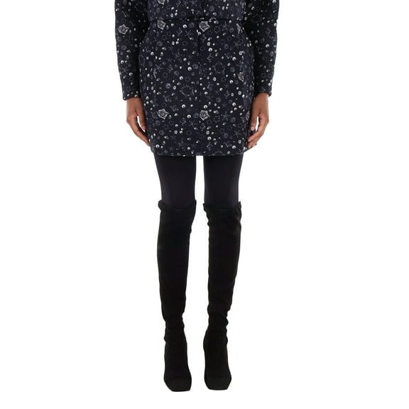 Fendi Starry Sky Print Mini Skirt, Brand Size 44 (US Size 8)