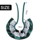 thumbnail image 2 of Collar navideño para perro y gato, con lazo de terciopelo, babero para mascota, bufandas bonitas, collar con correa para el cuello, suministros para disfraces de mascotas (verde), 2 of 5