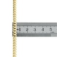 thumbnail image 6 of 10K Yellow Gold High Polish 5mm Monaco / Cuban Link Chain Statement Necklace 20", 6 of 7