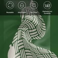 thumbnail image 6 of Green Gourd Cloth Napkins, Modern Abstract Art Geometric Washable and Reusable Dinner Napkins Set of 4, Table Napkin for Kitchen Party Birthday Wedding Hotel Housewarming 20"x20", 6 of 9