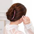 thumbnail image 2 of Peine para el cabello Juego de 4 peine para el cabello con dientes de diamantes de imitación, 2 of 3