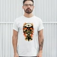 thumbnail image 3 of Tee Hunt Skeleton Rider T-shirt Route 66 Chopper Biker From Hell Outlaw Men's Tee, White, Small, 3 of 5