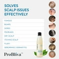 thumbnail image 2 of ProBliva Fungus Shampoo for Hair & Scalp - for Men and Women - Help to Reduce Ringworm, Itchy Scalp, 2 of 8