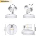 thumbnail image 2 of Wireless Spot Lights Battery Operated Picture Lights Mini Accent Lights Indoor Dimmable LED Spotlight with Remote Stick on Anywhere Rotatable Wall War, 2 of 5