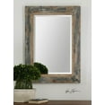 thumbnail image 2 of Uttermost Bozeman Decorative Mirror in Distressed Blue, 2 of 5