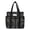 Black, variant on Women's Americana Cut Out Tote Bag,Red Bandana Print Shoulder Tote Bag with Multiple Pockets,Large Capacity Casual Handbag for Daily Use