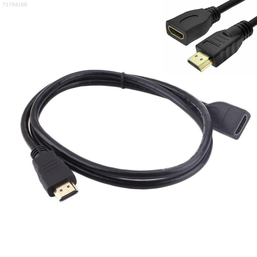 3FT HDMI High Speed HDMI Extension Cable Male to Female, Supports