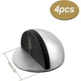 thumbnail image 2 of 4Pcs Floor Door Stoppers less Steel Oval Floor Mounted Door Stop Punch- Door Block for Toilet Glass Door, 2 of 5