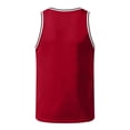 thumbnail image 5 of Resicozy Sleeveless Tank Tops Mens Casual Workout Gym T Shirts Sport Athletic Solid Color Tanks Wine L, 5 of 7