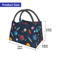 thumbnail image 2 of Balery Space Cartoon Bolsa de Aislamiento Portátil – Bolsa de Almuerzo con Forro de Aluminio Mejorado, Funda Impermeable y Fácil de Limpiar para Picnic y Caja de Almuerzo, 2 of 6