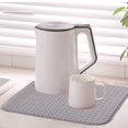 thumbnail image 2 of Dsscvnef Microfiber Kitchen Drying Mat Heat Absorbent Countertop Placemat Non Utensils Drain Household 45x60cm, 2 of 9