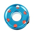 thumbnail image 1 of Sonducket Carrete de buceo, carrete de dedo, fibra de poliéster de aluminio, naranja, línea ligera de buceo, naufragio submarino, esnórquel Deportes acuáticos Azul, 1 of 6