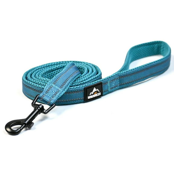 Levviye Dog Leash Anti-Escape 5FT Reflective Durable Nylon P-Rope for Large Dogs Outdoor Walking, Blue