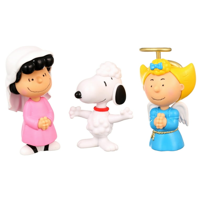 Peanuts Christmas Nativity Figure Set, 8