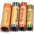 thumbnail image 1 of Envoltorios para monedas L LIKED 256 rollos preformados surtidos, 1 of 5