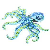 Octopus Wall Decor Colorful Metal Octopus Sculpture Wall Decor for Bedroom Living Room