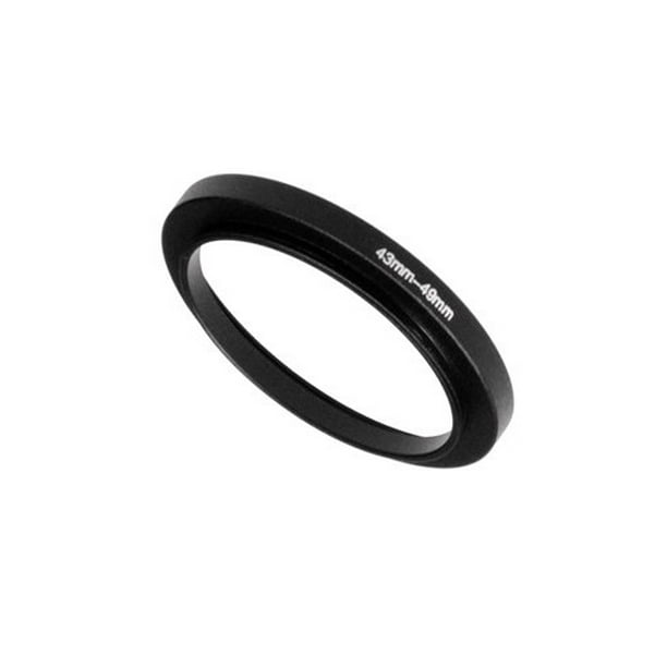 Fotodiox Metal Step Up Ring, Anodized Black Metal