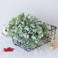 thumbnail image 4 of 1 ramo de flores artificiales, rama de aliento de bebé, hojas falsas, follaje, plantas artificiales para fiesta, boda, decoración del hogar, verde, 4 of 5